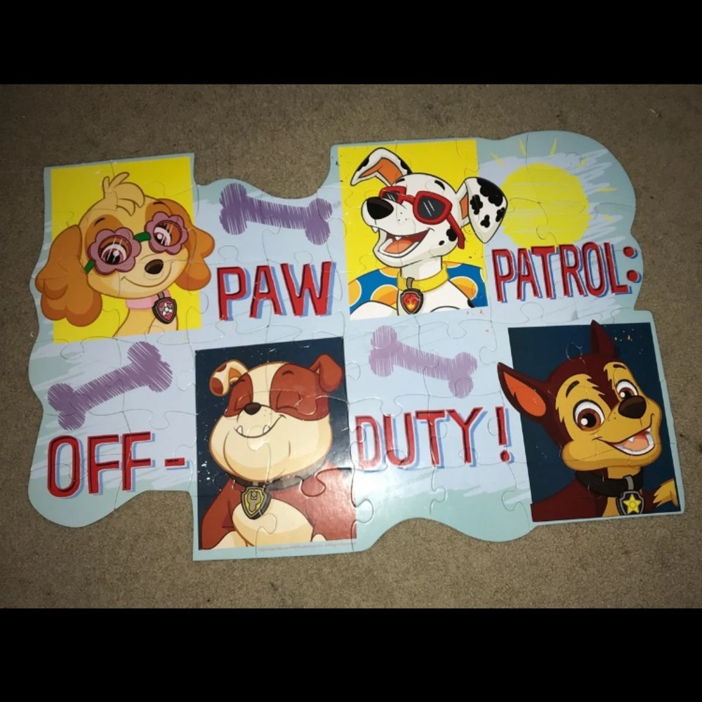 Paw Patrol Puzzle 🧩